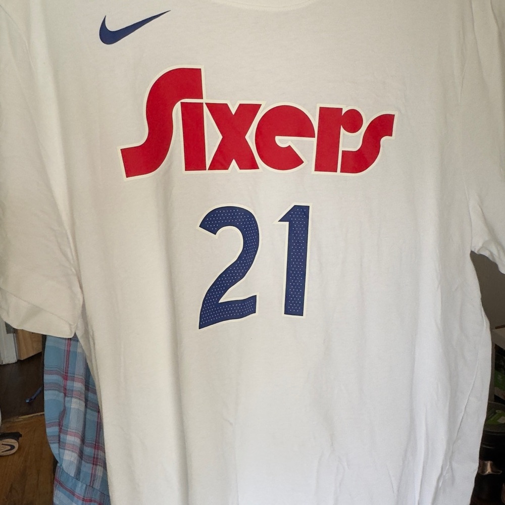 Nike White NBA Tee